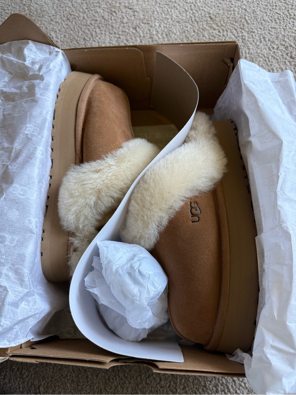 Ugg disquette slippers
